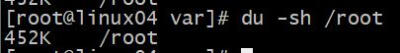 Linux du命令