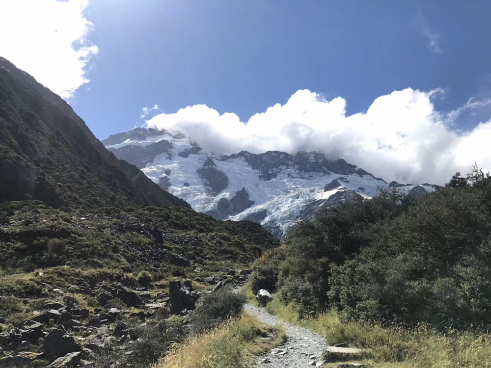 荣汉斯--新西兰之旅系列
在库克雪山为您问候