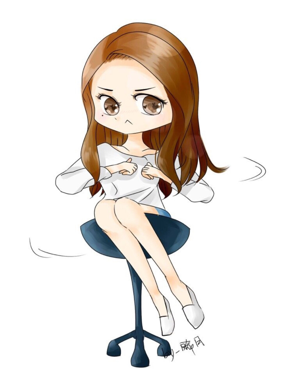 cr：_晞月
迪丽热巴手绘动漫