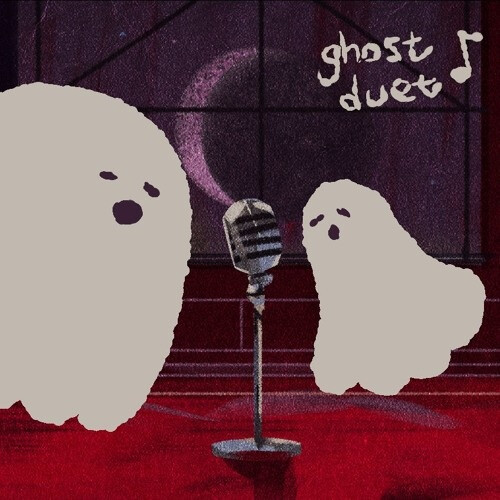 Ghost duet专辑封面 挺萌的一首曲子