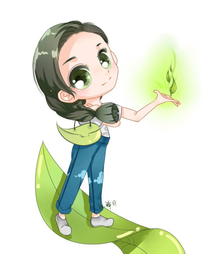 cr：_晞月
迪丽热巴手绘动漫