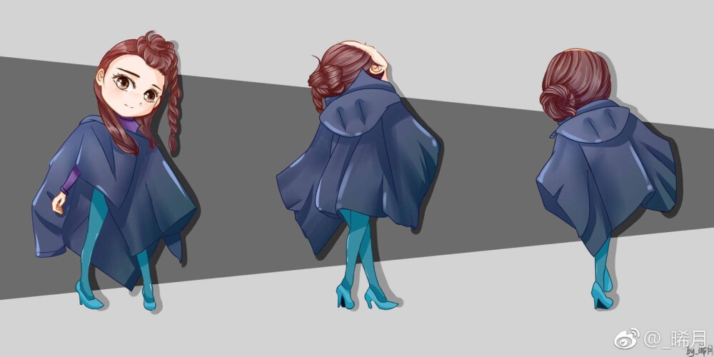 cr：_晞月
迪丽热巴手绘动漫