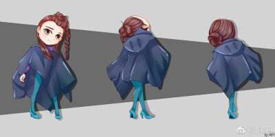 cr：_晞月
迪丽热巴手绘动漫