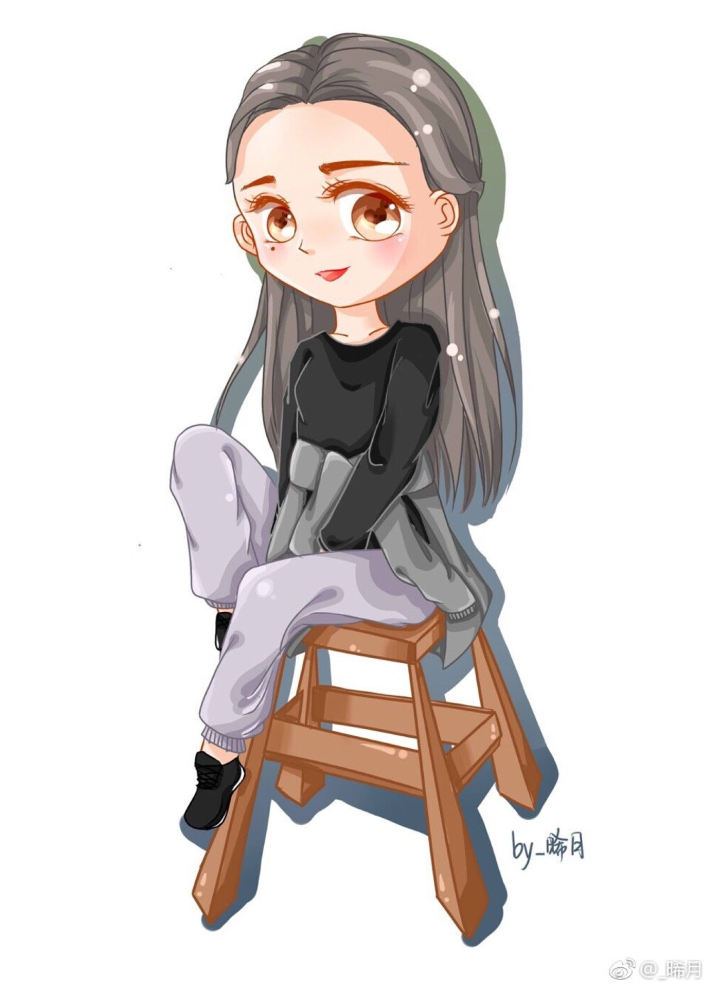 cr：_晞月
迪丽热巴手绘动漫