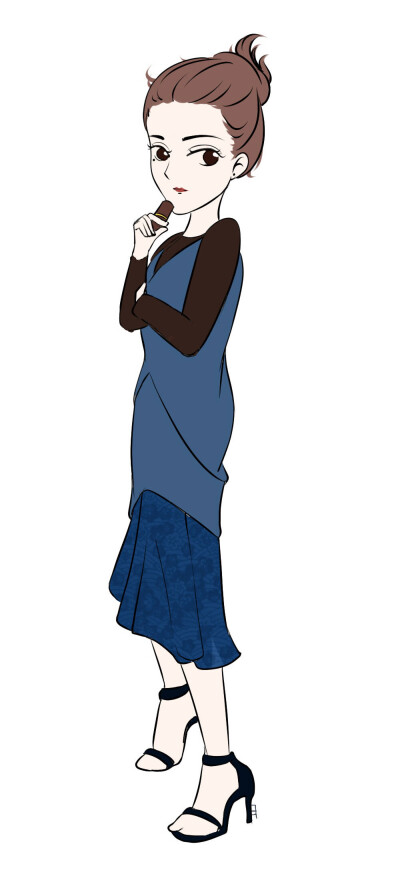 cr：_晞月
迪丽热巴手绘动漫