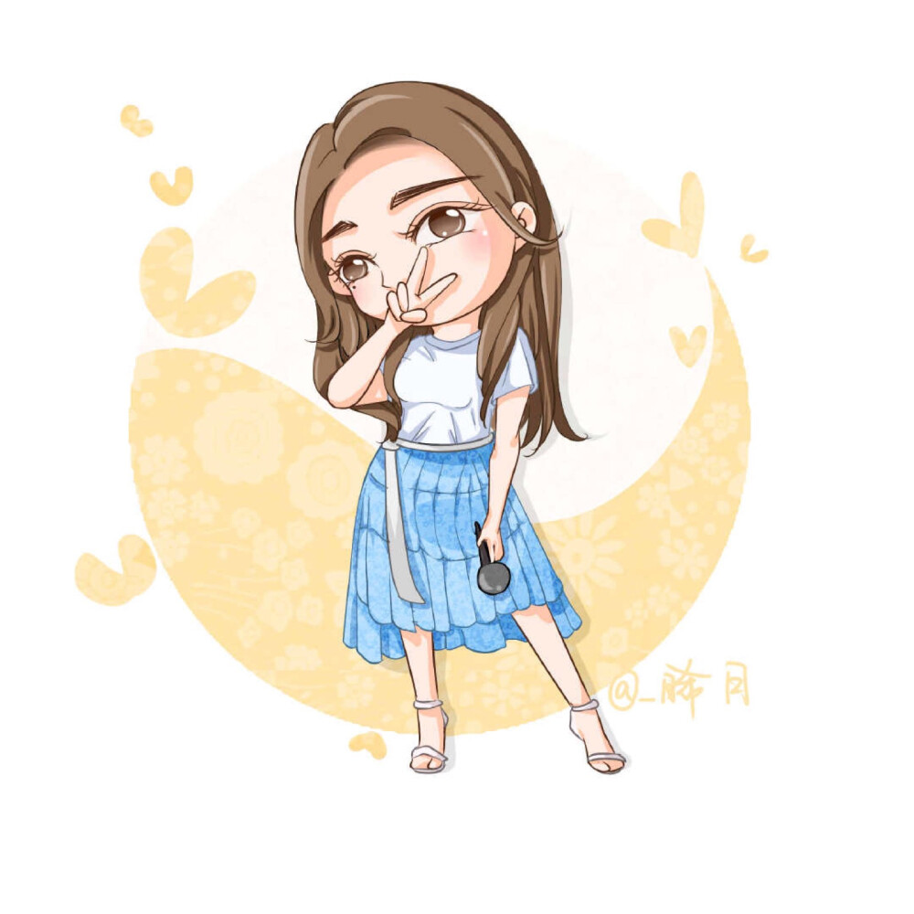 cr：_晞月
迪丽热巴手绘动漫