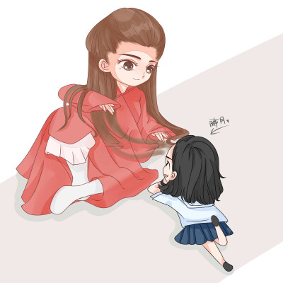 cr：_晞月
迪丽热巴手绘动漫