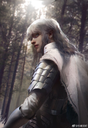 333 《剑风传奇烙印勇士》男二 格里菲斯(Griffith) （画师杉崎龙虾作品）