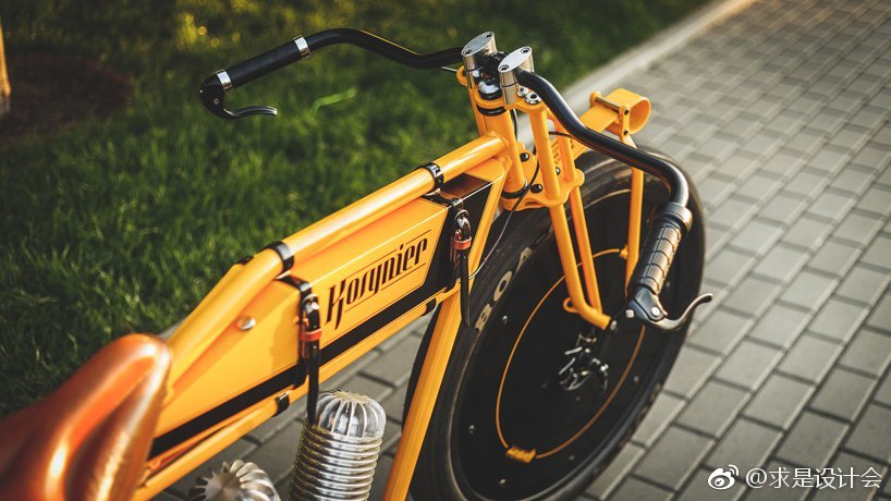 kosynier 让您拥有 100 年前的电动摩托车。#求是爱设计#