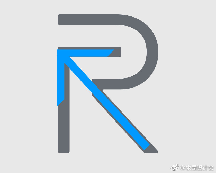 OPPO 独立品牌 Realme 全新 LOGO 正式亮相。#求是爱设计#