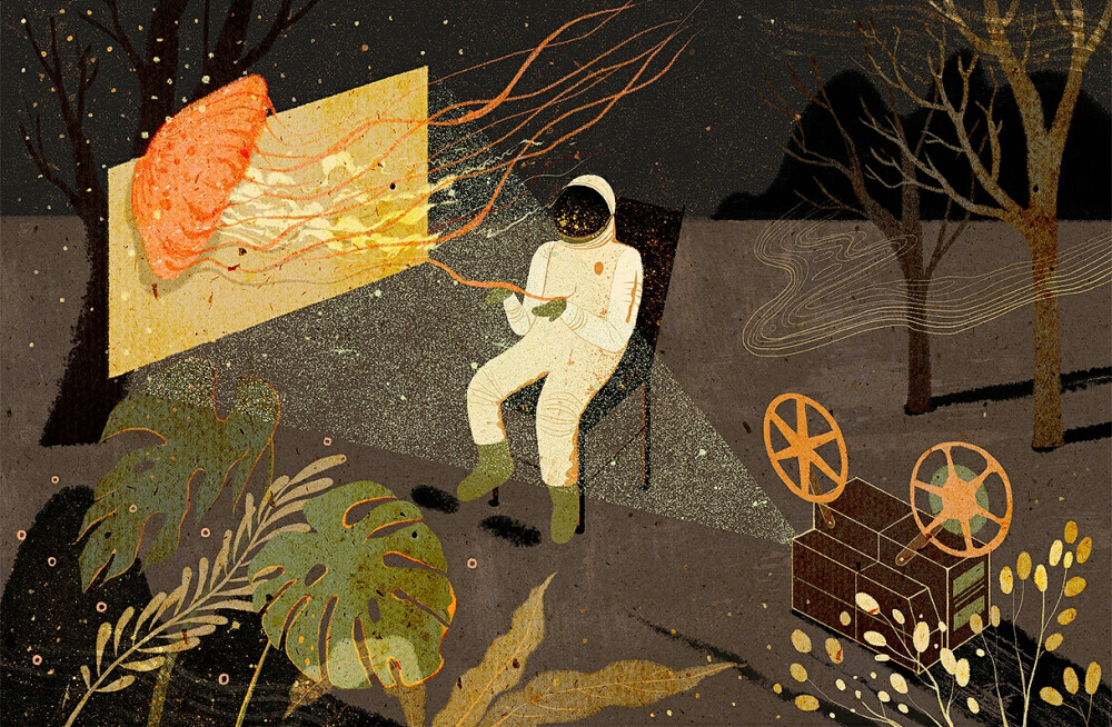 白日梦•宇航员
by 插画师 苏寒