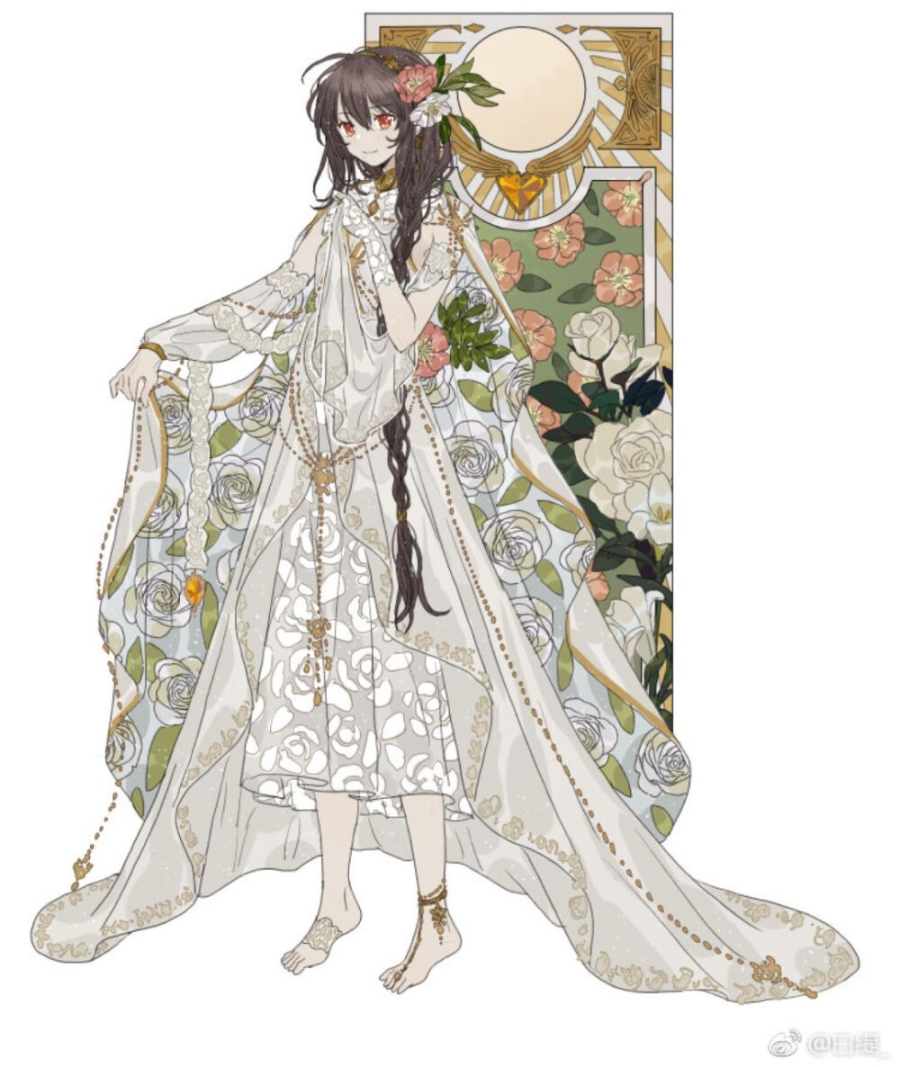 画师推荐:@白缇_