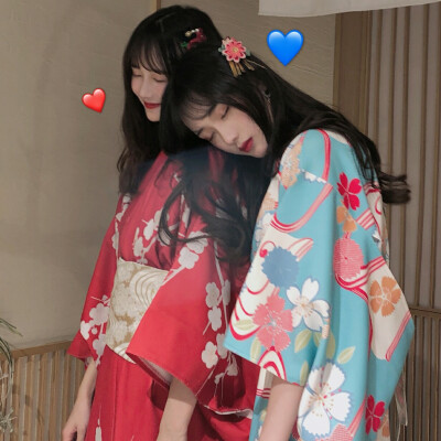  分开截成两张的在发闺蜜头那个合辑