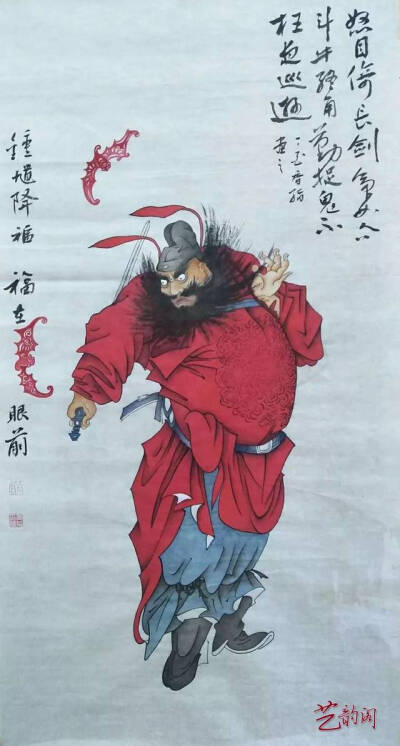 《脂姐每天一画》脂姐一直坚持学习画画，临摹名家作品提高自己。