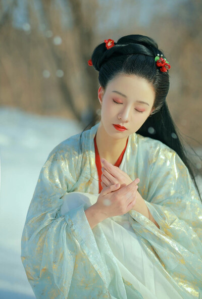 有美一人，清扬婉兮。