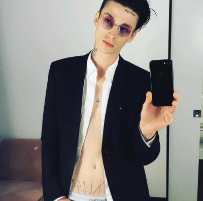 男模Ash Stymest. 图源模特本人ins：Ashstymest 