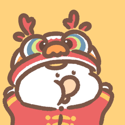 toby画的新年头像吖