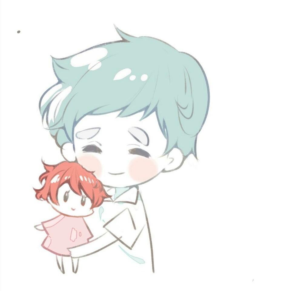 动漫约定的梦幻岛诺曼艾玛诺艾q版