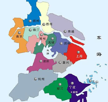 江浙沪 地图