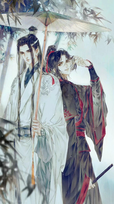 忘羡 蓝忘机 魏无羡 生贺图 魔道祖师