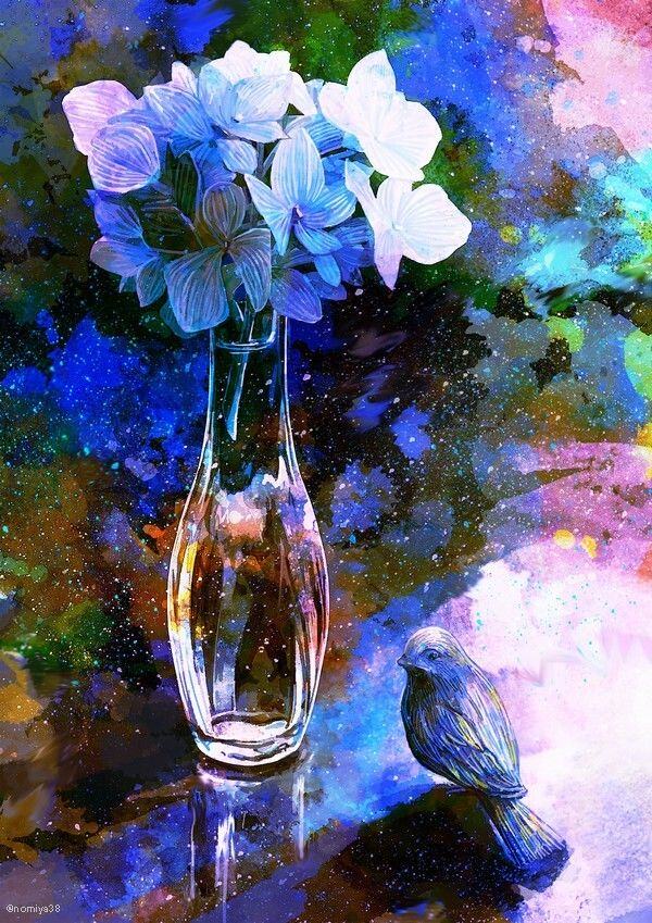 治愈 唯美 记忆 瓶中星辰