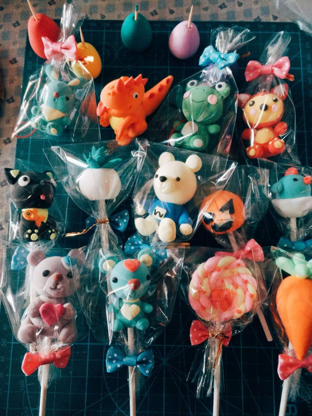 嘟嘟的黏土作品
