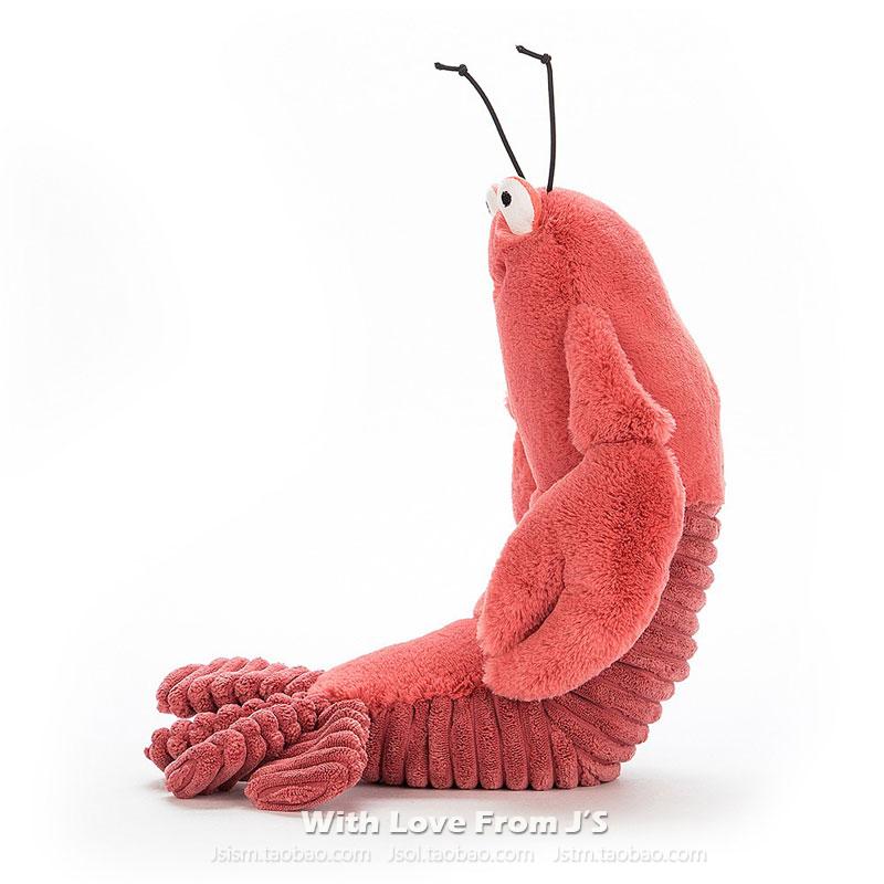 英国jellycat授权正品！Larry Lobster 拉里龙虾 安抚毛绒玩偶