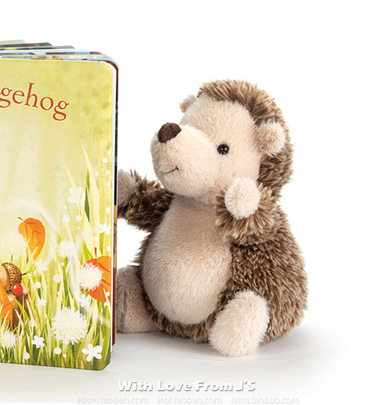 英国jellycat授权正品！LITTLE HEDGEHOG 可爱小刺猬毛绒安抚玩偶