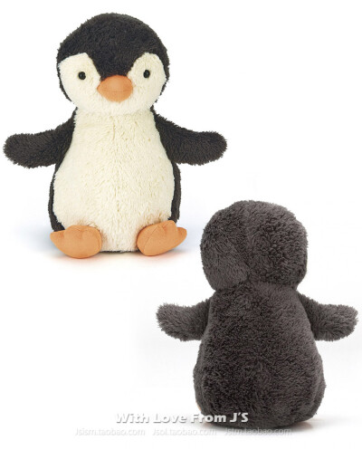 英国jellycat正品！Peanut Penguin 超柔软花生企鹅 宝宝安抚玩偶