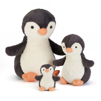 英国jellycat正品！Peanut Penguin 超柔软花生企鹅 宝宝安抚玩偶