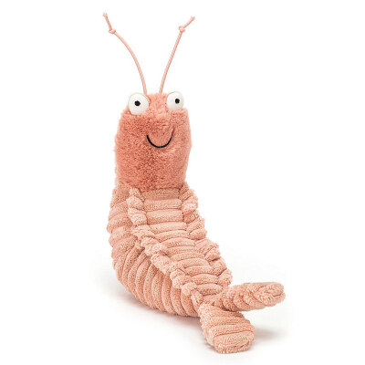 新！英国jellycat正品！Sheldon Shrimp 小虾 毛绒安抚玩偶