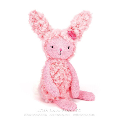 限量 英国jellycat正品！Wunny Bunny花朵兔兔 女孩安抚玩偶 毛绒