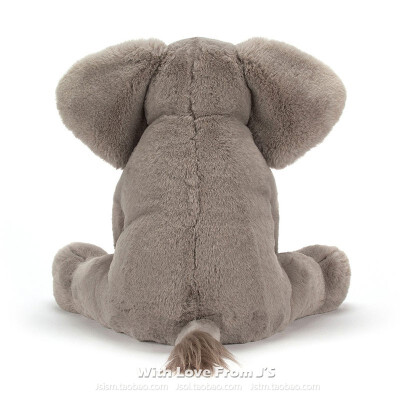 软！英国jellycat正品！Emile Elephant大象安抚玩偶 小象公仔 象