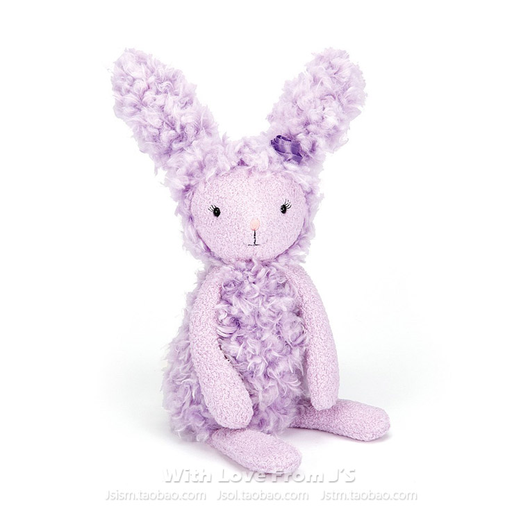 限量 英国jellycat正品！Wunny Bunny花朵兔兔 女孩安抚玩偶 毛绒