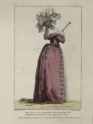 服装｜Louis XVI 1770-1795︰ Fashion plates