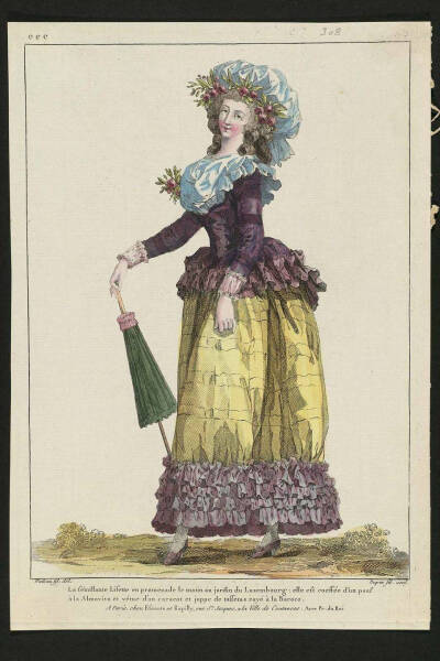 服装｜Louis XVI 1770-1795︰ Fashion plates