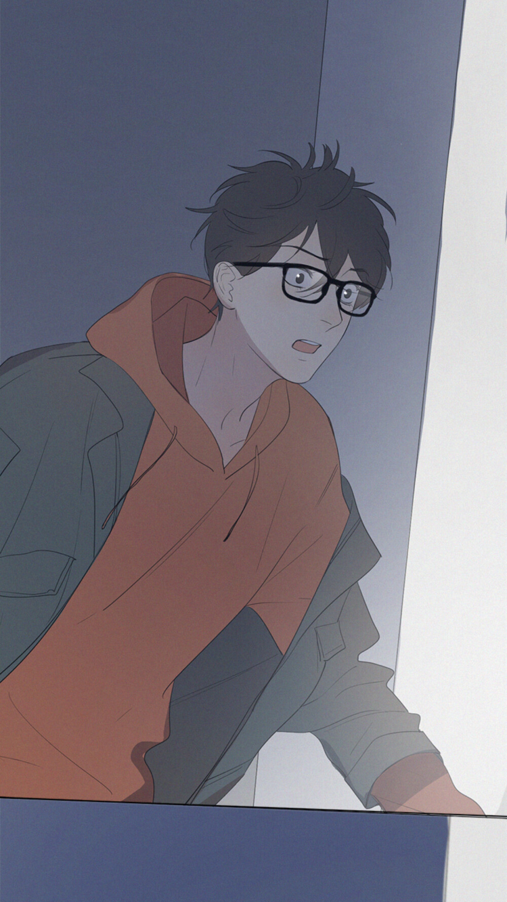 出自漫画《here u are》 by:d君 were are you? lm here. 你在哪儿?