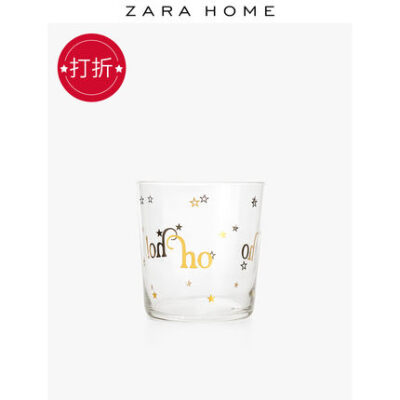 Zara Home 贴花水杯 44990401302