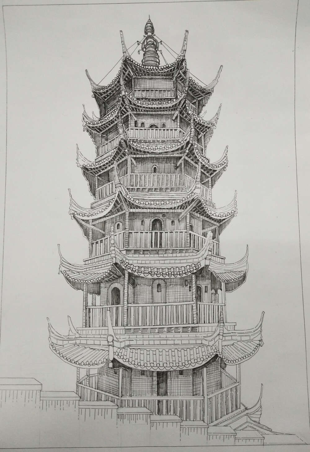 建筑速写