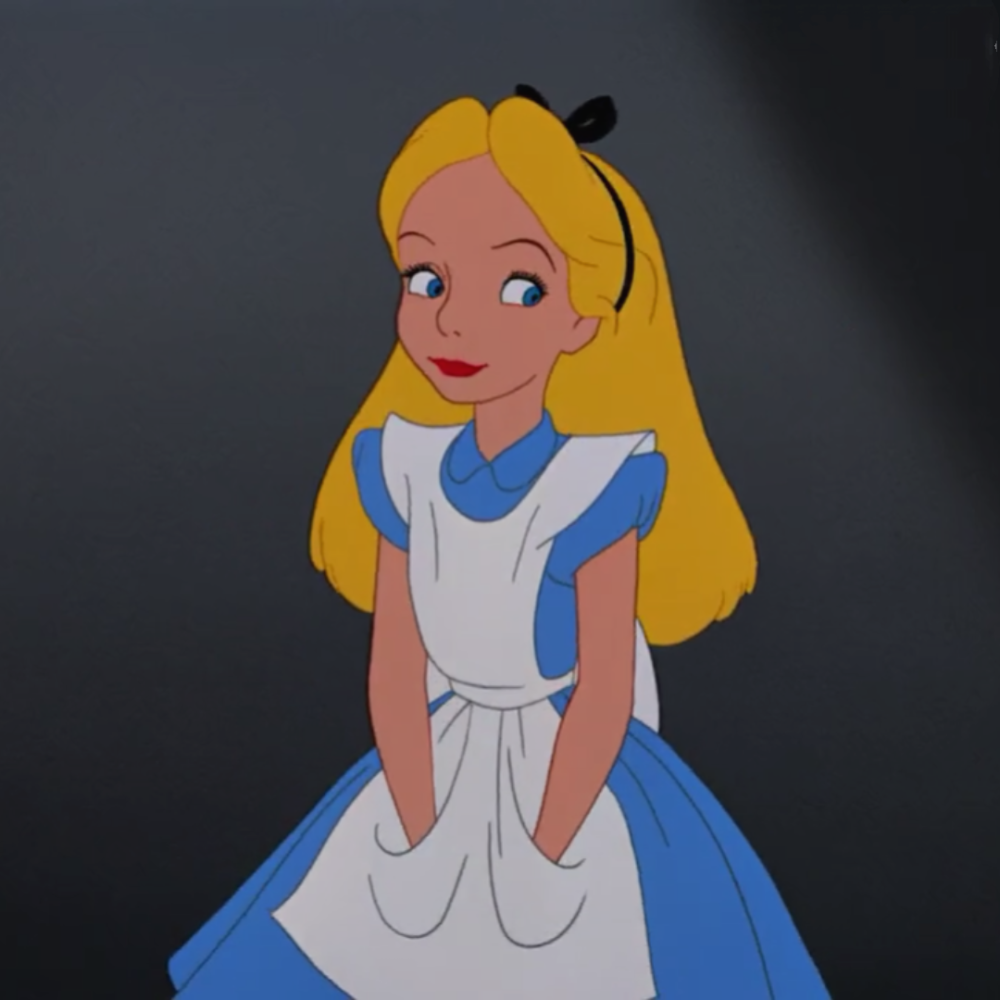 迪士尼爱丽丝表情包图片