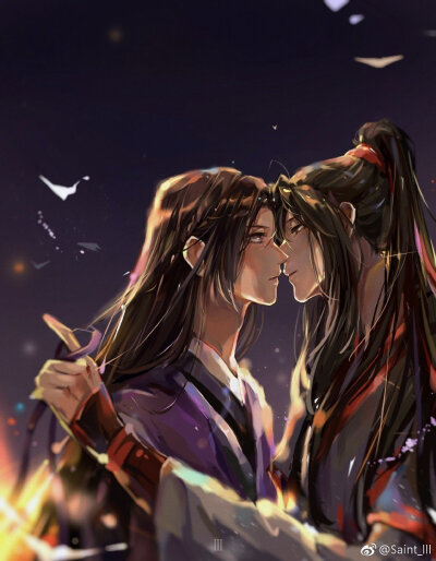 云梦双杰#江澄和羡羡#
源自 微博@Saint _lll