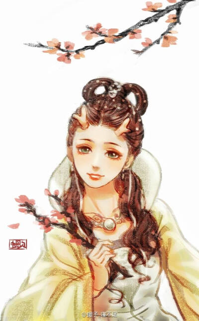 古风 古韵 中国风 手帐素材 插画 手绘 彩绘 头像 壁纸
微博：壳中蝎