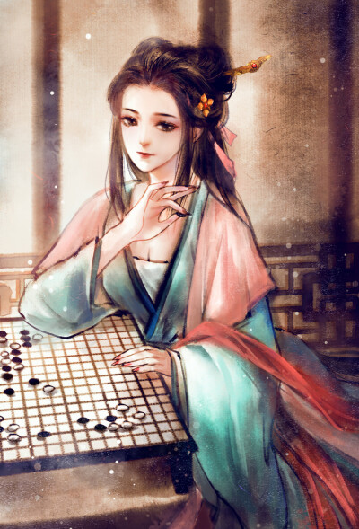 古风 古韵 中国风 手帐素材 插画 手绘 彩绘 头像 壁纸
微博：壳中蝎