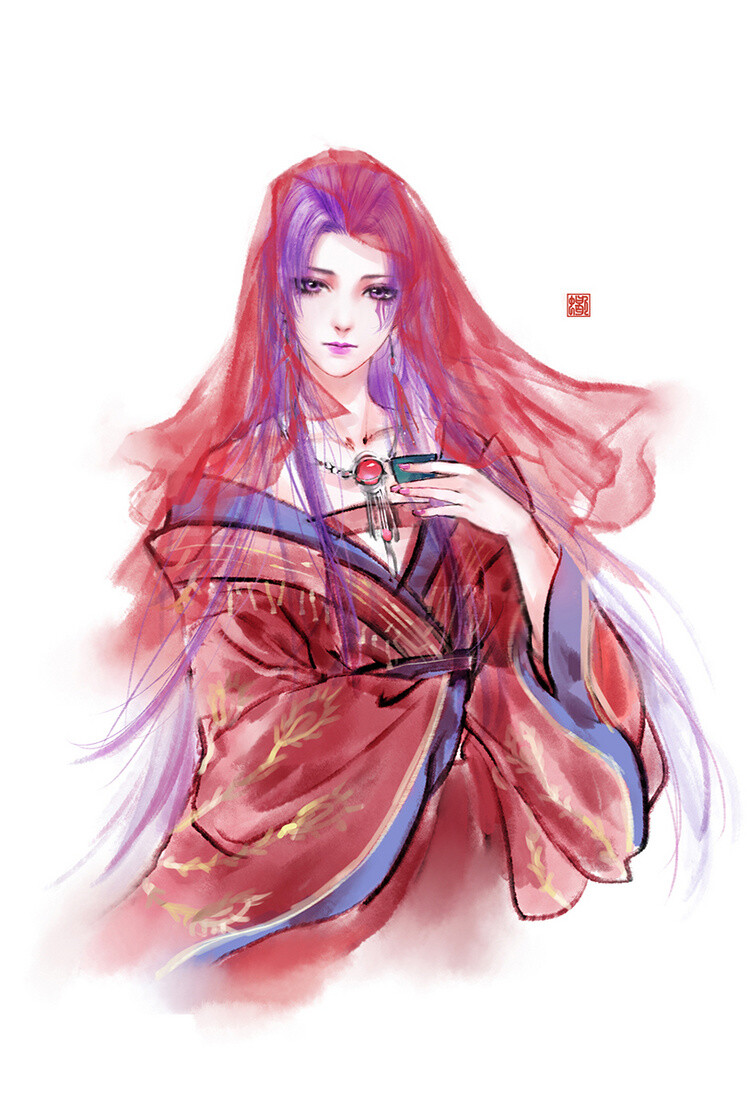 古风 古韵 中国风 手帐素材 插画 手绘 彩绘 头像 壁纸
微博：壳中蝎