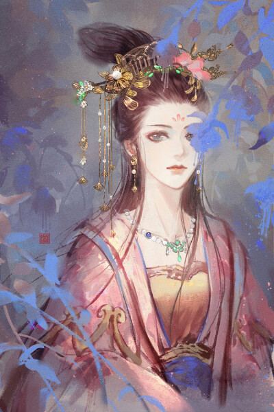 古风 古韵 中国风 手帐素材 插画 手绘 彩绘 头像 壁纸
微博：壳中蝎