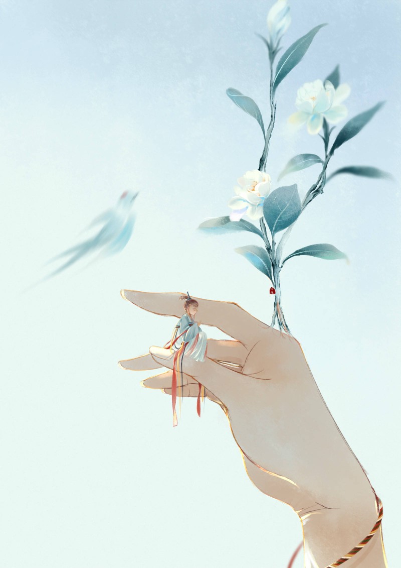 古风 古韵 中国风 手帐素材 插画 手绘 彩绘 头像 壁纸
微博：符殊