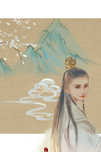 古风 古韵 中国风 手帐素材 插画 手绘 彩绘 头像 壁纸
微博：符殊