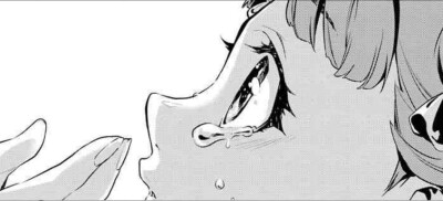 素材 黑白 眼泪