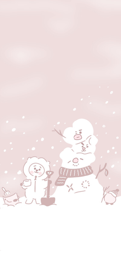 自描可爱壁纸