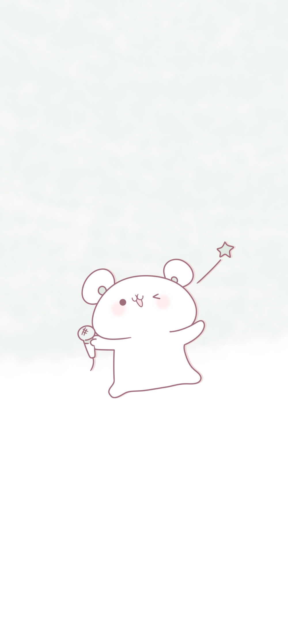 自描可爱壁纸